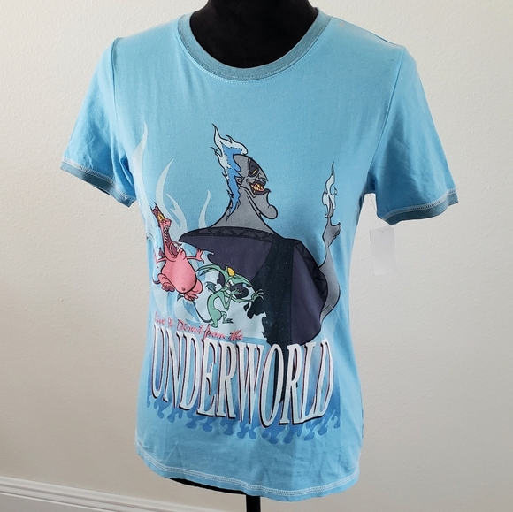 NWT Disney Parks Hercules Hades Burnout Tee Size Small - Picture 3 of 7